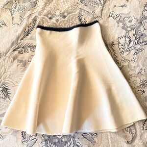 Zara Elegant Cream Women's Skirt